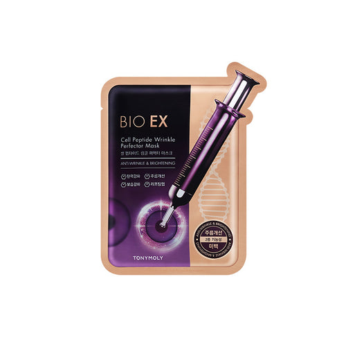 Tonymoly Bio Ex Cell Peptide Wrinkle Perfector Mask