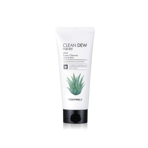 Tonymoly Clean Dew Aloe Foam Cleanser