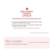 Load image into Gallery viewer, Tonymoly Mini Cherry Tomato Lip Balm SPF15PA +