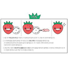Load image into Gallery viewer, Tonymoly Runaway Strawberry Seeds 3 -Step Nose Pack