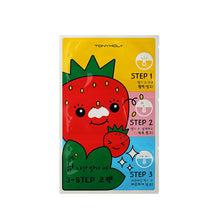 Load image into Gallery viewer, Tonymoly Runaway Strawberry Seeds 3 -Step Nose Pack