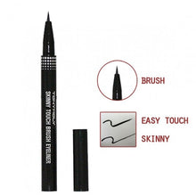 Load image into Gallery viewer, SKINNY TOUCH BRUSH EYE LINER 01 BLACK