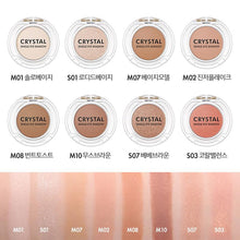 Load image into Gallery viewer, Tonymoly Crystal Single Eye Shadow (23 Colors)