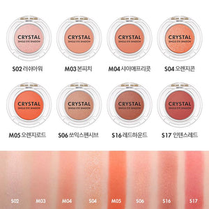 Tonymoly Crystal Single Eye Shadow (23 Colors)