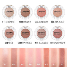 Load image into Gallery viewer, Tonymoly Crystal Single Eye Shadow (23 Colors)