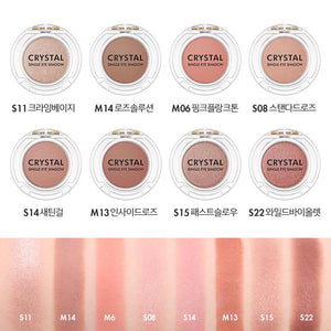 Tonymoly Crystal Single Eye Shadow (23 Colors)