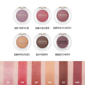 Tonymoly Crystal Single Eye Shadow (23 Colors)